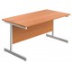 Olton Single Cantilever Straight Office Desk